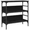 Black Console Table 75x32x75 cm - Elegant & Durable Design