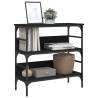 Black Console Table 75x32x75 cm - Elegant & Durable Design