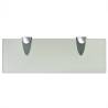 Floating Shelves 2 pcs Glass 30x10 cm - Stylish & Functional