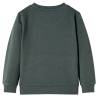 Kids' Dark Khaki Sweatshirt | Affordable & Stylish Wear