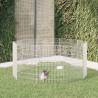 10-Panel Rabbit Cage 54x80 cm Galvanised Iron Size 54 x 80 cm Model 10-panel 