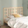 Bed Headboard 141x4x100 cm Solid Wood Pine Colour natural Size 141 x 100 cm Quantity in Package 1 