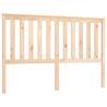 Stylish Solid Wood Bed Headboard - 156x6x101 cm | Hipomarket