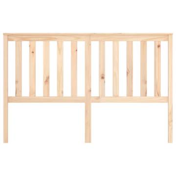 Stylish Solid Wood Bed Headboard - 156x6x101 cm | Hipomarket