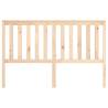 Stylish Solid Wood Bed Headboard - 156x6x101 cm | Hipomarket