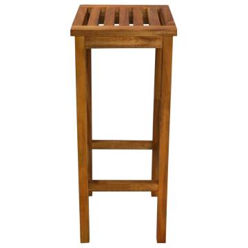 Bar Chairs 2 pcs Solid Acacia Wood - Stylish & Durable