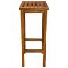 Bar Chairs 2 pcs Solid Acacia Wood - Stylish & Durable