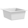 Granite Cream White Overmount Kitchen Sink - Single Basin