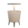 Keter Illuminated Cool Bar White 232924 - Stylish & Functional