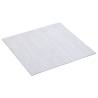 Self-adhesive PVC Flooring Planks - 20 pcs in White | HipoMarket