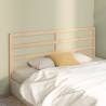 Stylish Solid Wood Pine Bed Headboard - 206x4x100 cm