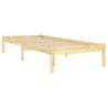 Solid Wood Bed Frame 90x190 cm - Modern & Sturdy