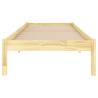 Solid Wood Bed Frame 90x190 cm - Modern & Sturdy