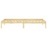 Solid Wood Bed Frame 90x190 cm - Modern & Sturdy