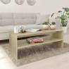 Coffee Table Sonoma Oak 100x40x40 cm Engineered Wood Colour sonoma oak Quantity in Package 1 