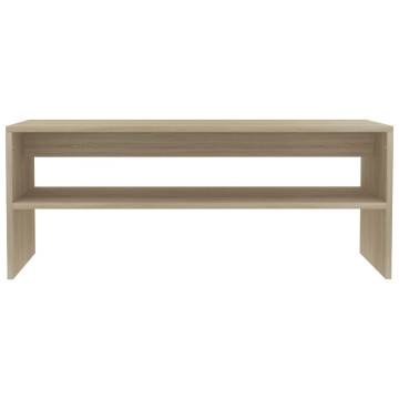 Sonoma Oak Coffee Table - Stylish & Functional 100x40x40 cm