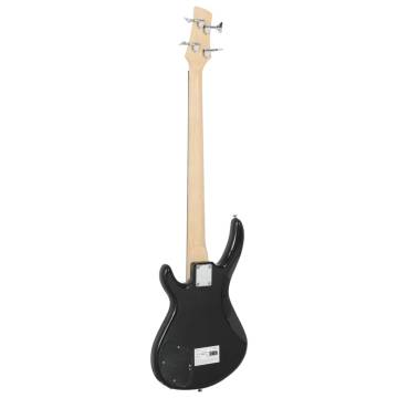 Electric Bass Guitar for Beginners - Blue & Black 4/4 | Hipo Market