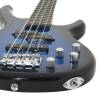 Electric Bass Guitar for Beginners - Blue & Black 4/4 | Hipo Market