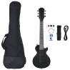 Electric Guitar for Kids - 30" Black with Bag | HipoMarket