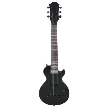 Electric Guitar for Kids - 30" Black with Bag | HipoMarket