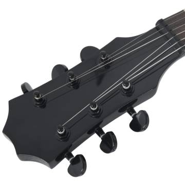 Electric Guitar for Kids - 30" Black with Bag | HipoMarket