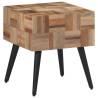 Stylish Side Table 40x40x45 cm Solid Reclaimed Teak