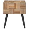 Stylish Side Table 40x40x45 cm Solid Reclaimed Teak