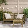 Garden Sofas Corner Set - Stylish & Durable Impregnated Pine