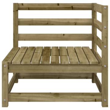 Garden Sofas Corner Set - Stylish & Durable Impregnated Pine