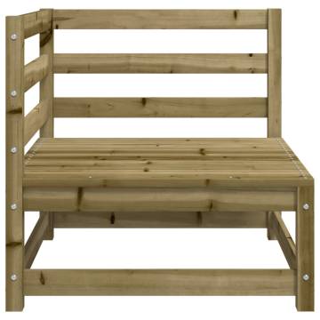 Garden Sofas Corner Set - Stylish & Durable Impregnated Pine