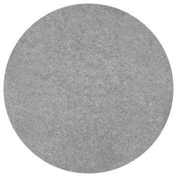 Artificial Grass with Studs - Dia.95 cm Grey Round | HipoMarket