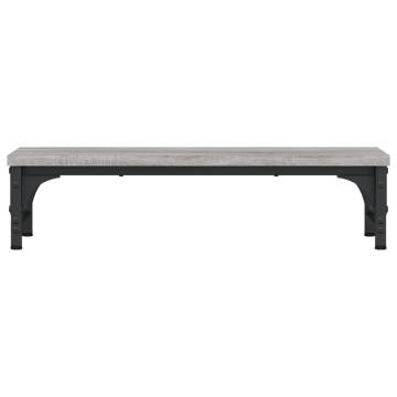 Monitor Stand Grey Sonoma - Ergonomic Design & Storage