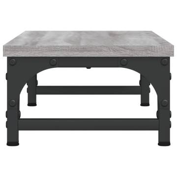 Monitor Stand Grey Sonoma - Ergonomic Design & Storage