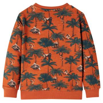 Kids' Sweatshirt Light Rust 116 - Comfortable & Stylish