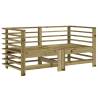 Garden Corner Sofas - 2 pcs Impregnated Wood Pine