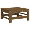 6 Piece Wooden Garden Lounge Set - Honey Brown Pine