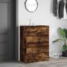 Shoe Cabinet with 2 Flip-Drawers - Smoked Oak | HipoMarket