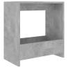 Trendy Concrete Grey Side Table - 50x26x50 cm