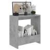 Trendy Concrete Grey Side Table - 50x26x50 cm