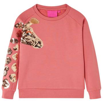 Kids' Sweatshirt Old Pink 92 - Comfortable & Stylish Wear