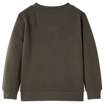 Kids' Khaki Sweatshirt 92 - Quality & Comfort for Ages 1.5-10