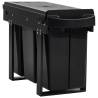 Soft-Close 36L Pull-Out Dustbin for Kitchen Cupboard