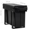 Soft-Close 36L Pull-Out Dustbin for Kitchen Cupboard