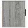 Wall Mounted TV Cabinets - Grey Sonoma | 2 pcs | 40x34.5x40 cm