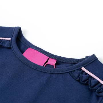 Kids' Long Sleeve T-Shirt Navy Blue - Size 116 | HipoMarket