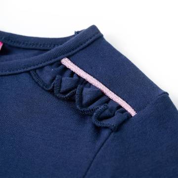 Kids' Long Sleeve T-Shirt Navy Blue - Size 116 | HipoMarket