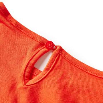 Kids' Long Sleeve T-Shirt - Dark Orange Size 128 | HipoMarket