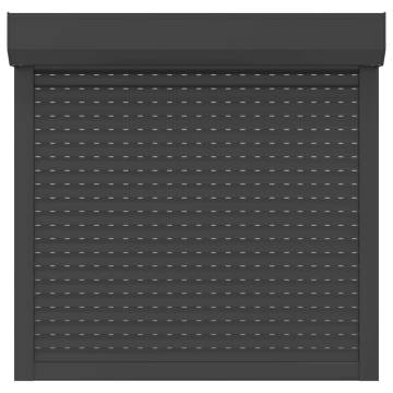 Roller Shutter Aluminium 100x100 cm Anthracite | HipoMarket