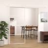 Sliding Door ESG Glass and Aluminium 90x205 cm White Colour white Size 90 x 205 cm Quantity in Package 1 Model transparent 