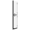 Foldable Walk-in Shower Wall - Frosted ESG Glass 80x190 cm